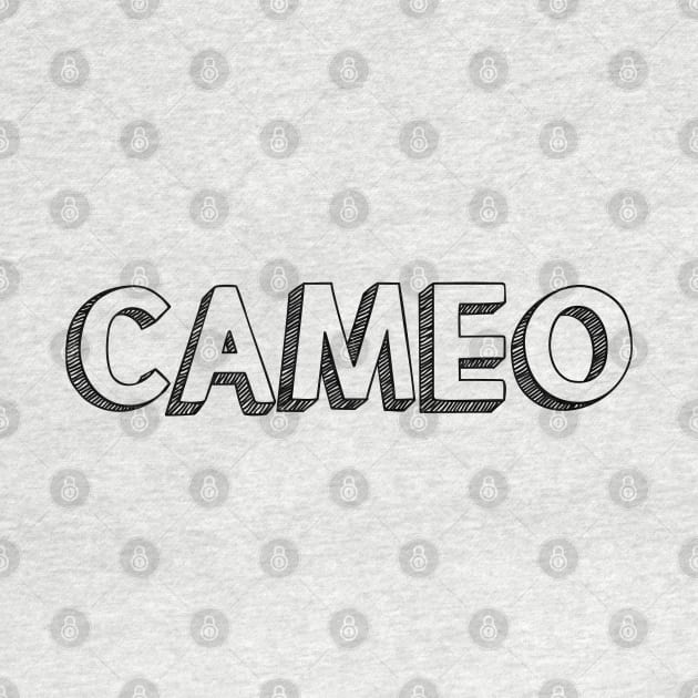 Cameo <\\> Typography Design by Aqumoet